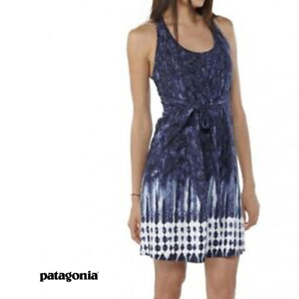 PATAGONIA Kiawah Island Tie Dye Dress Small Size